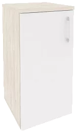 Офисный шкаф низкий узкий лев./прав. (1 низкий фасад ЛДСП)