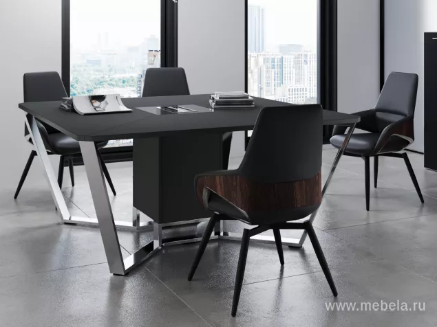 столы Стил Мит Хром