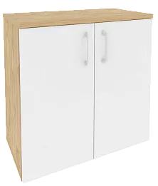 Офисный шкаф низкий широкий