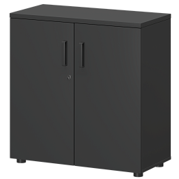 Офисный шкаф для документов низкий закрытый