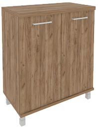 Офисный шкаф для документов низкий, широкий